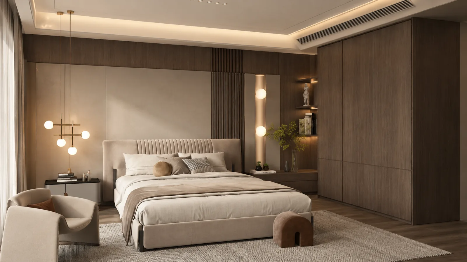 3D render spavaće sobe — ARTA3D